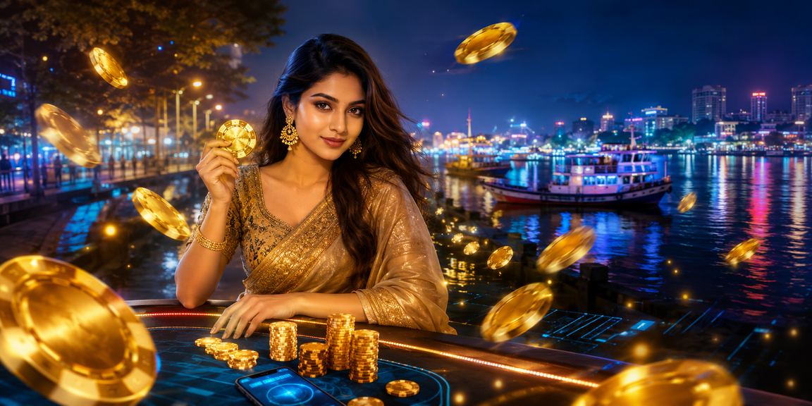 চট্টগ্রামে একজন বাংলাদেশি মডেল মোবাইলে রামি ও জ্যাকপট গেম খেলছেন