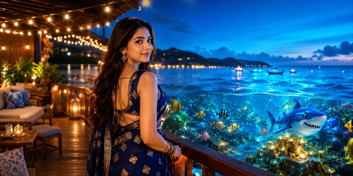 কক্সবাজার সমুদ্র সৈকতে ফিশিং গেমে বোনাস ব্যবহার করছেন একজন খেলোয়াড়