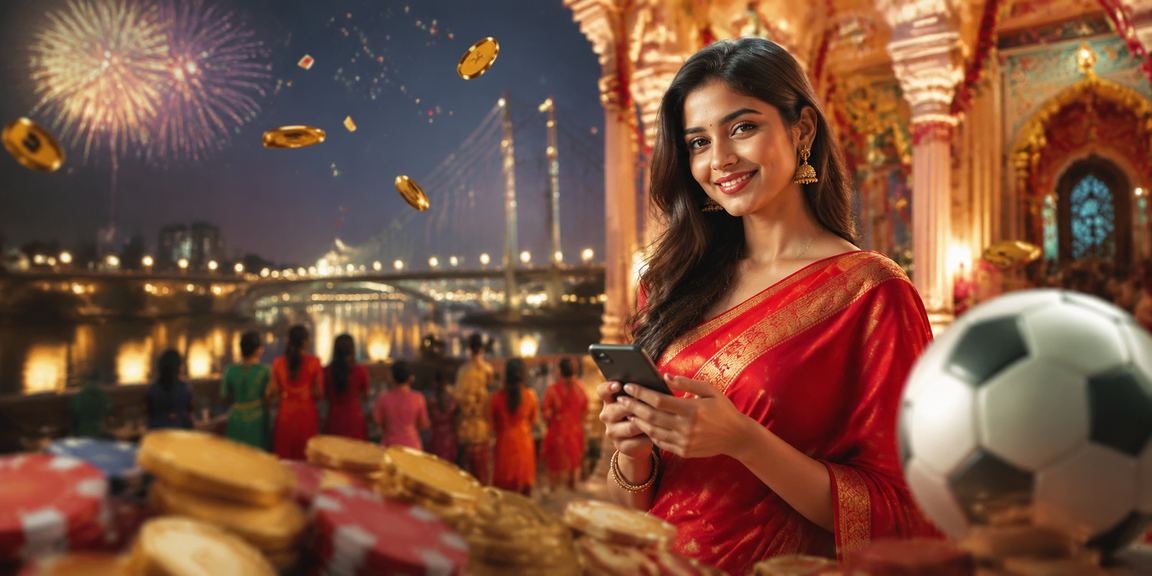 ময়মনসিংহে শাড়ি পরা একজন নারী মোবাইলে kb88 পেমেন্ট করছেন